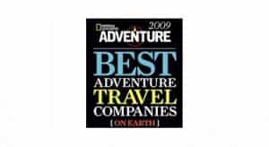 National Geographic Best Adventure Travel Companies 2009 logo