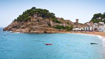 Coastal stone fort in Mallorca